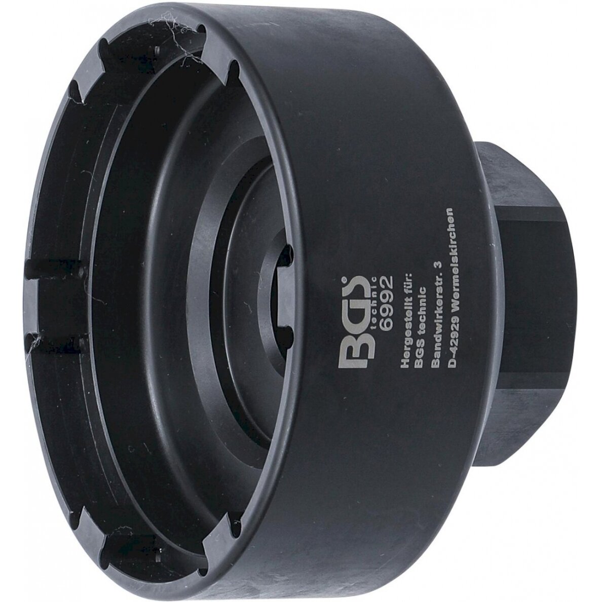 Varančiosios ašies veržlės galvutė | MAN ir Mercedes-Benz sunkv. | 101.5 x 110 mm (6992)