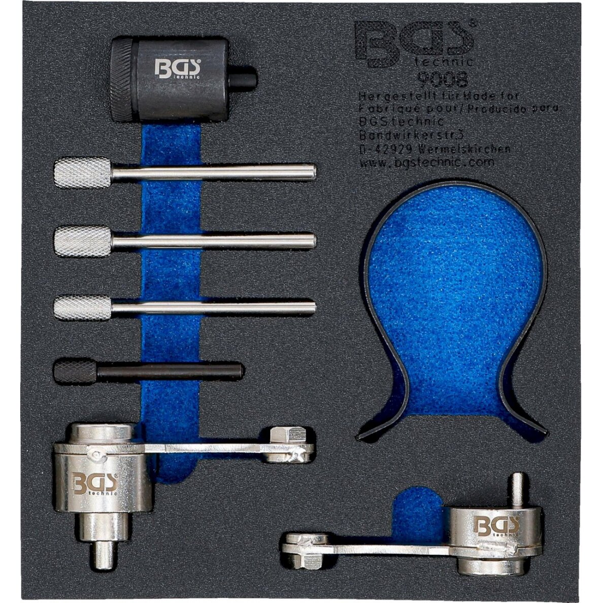 Variklio fiksavimo įrankių rinkinys | Jaguar, Land Rover 2.7, 3.0 TD V6 (9008) Variklio fiksavimo įrankių rinkinys | Jaguar, Land Rover 2.7, 3.0 TD V6 (9008)