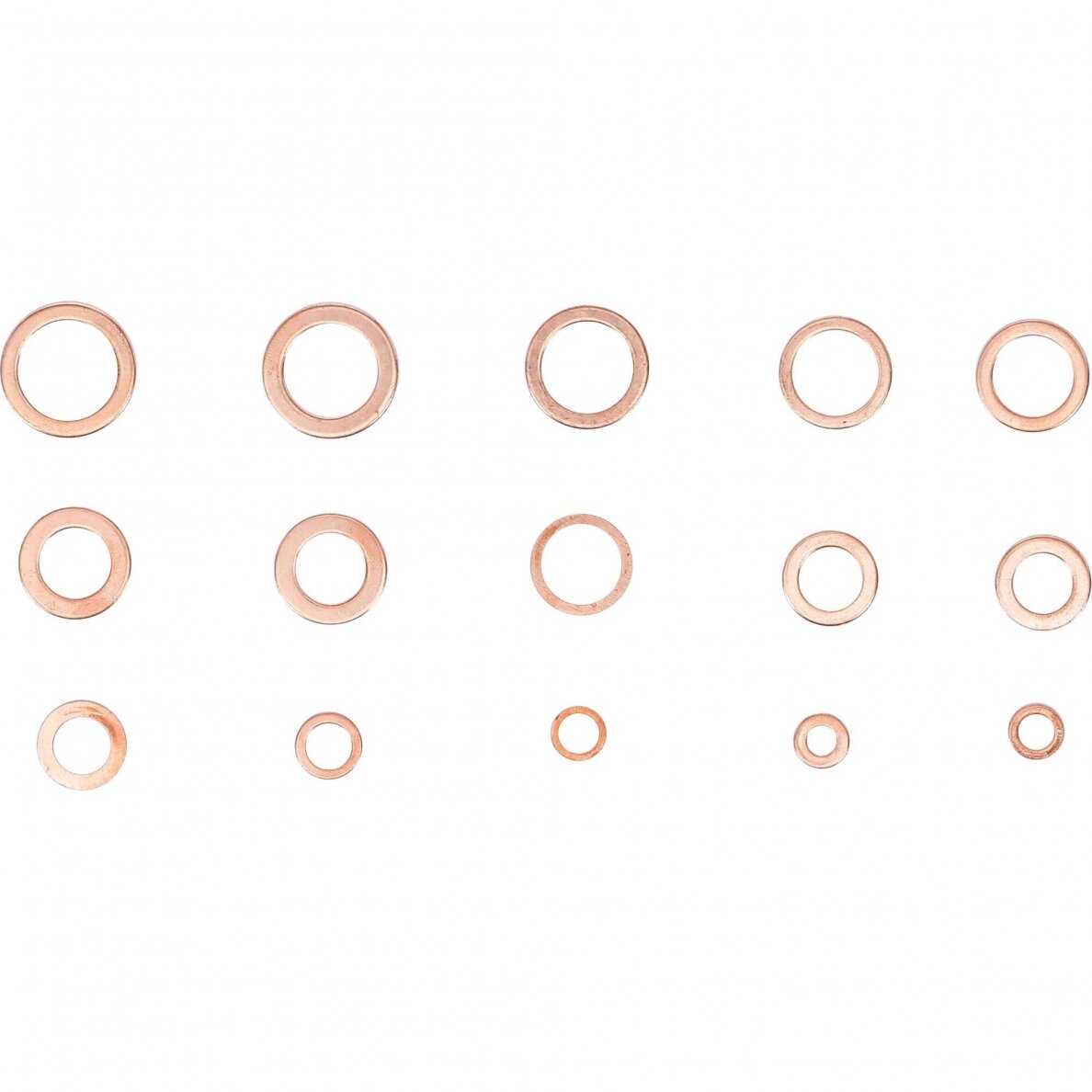 Varinių tarpinių rinkinys | 150 vnt (8052) 1 Varinių tarpinių rinkinys | 150 vnt (8052) 1