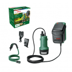 Vandens siurblys Bosch GardenPump 18V-2000, 1x2,5Ah