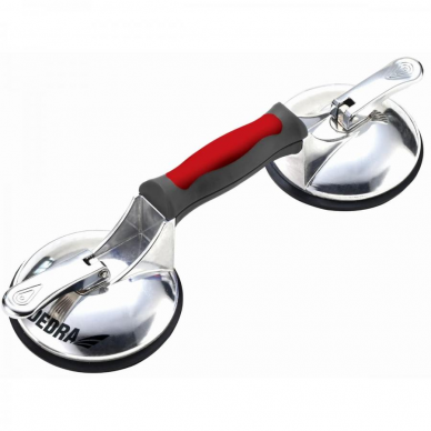 Dvigubas aliuminis kėliklis Dedra DED06P12, 2x123 mm, max 120 kg Dvigubas aliuminis kėliklis Dedra DED06P12, 2x123 mm, max 120 kg