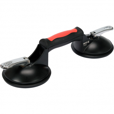 Dvigubas vakuuminis kėliklis Yato, 2 X 125 mm Dvigubas vakuuminis kėliklis Yato, 2 X 125 mm