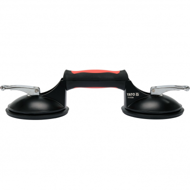 Dvigubas vakuuminis kėliklis Yato, 2 X 125 mm 1 Dvigubas vakuuminis kėliklis Yato, 2 X 125 mm 1