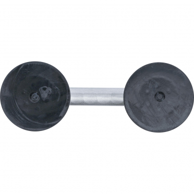 Dvigubas aliuminis kėliklis BGS-technic, 2 x 115 mm 2 Dvigubas aliuminis kėliklis BGS-technic, 2 x 115 mm 2