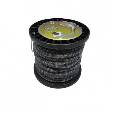 Valas trimeriams, pintas - sustiprintas - suktas 2.4mmx100m Valas trimeriams, pintas - sustiprintas - suktas 2.4mmx100m