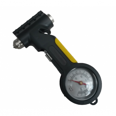 Avarinis plaktukas su saugos diržo nupjovimo funkcija ir manometru 2 Avarinis plaktukas su saugos diržo nupjovimo funkcija ir manometru 2