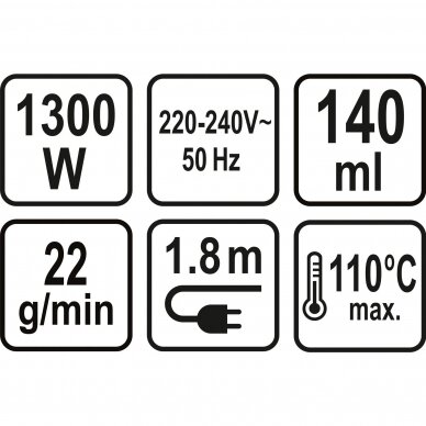 Valymo garais įrenginys Lund drabužiams, 1300 W 3 Valymo garais įrenginys Lund drabužiams, 1300 W 3