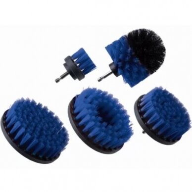 Valymo šepetėliai DEDRA F55-005, 5 vnt. 1 Valymo šepetėliai DEDRA F55-005, 5 vnt. 1