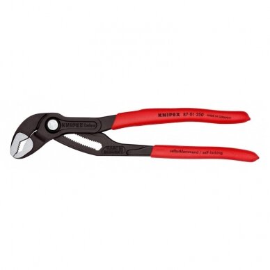 Vamzdinės replės KNIPEX Cobra 8701 250mm Vamzdinės replės KNIPEX Cobra 8701 250mm