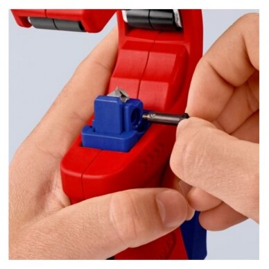 Vamzdžių pjaustyklė KNIPEX PVC DP50 3 Vamzdžių pjaustyklė KNIPEX PVC DP50 3