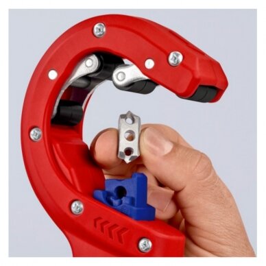 Vamzdžių pjaustyklė KNIPEX PVC DP50 4 Vamzdžių pjaustyklė KNIPEX PVC DP50 4