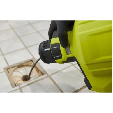 Kanalizacijos vamzdžių valymo įrankis Ryobi RDA18-0, 18V (be akum. ir krov.) 3