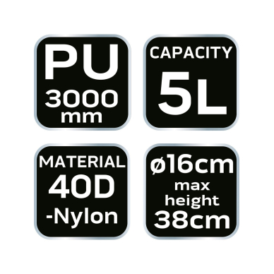 Vandeniui atsparus maišelis 5l 7 Vandeniui atsparus maišelis 5l 7