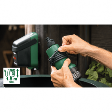 Vandens siurblys Bosch GardenPump 18V-2000, 1x2,5Ah 3 Vandens siurblys Bosch GardenPump 18V-2000, 1x2,5Ah 3