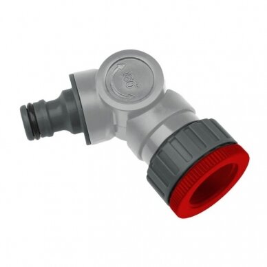 Kampinė čiaupo jungtis Dedra GARDEN 80N004K, 3/4"-1" Kampinė čiaupo jungtis Dedra GARDEN 80N004K, 3/4"-1"