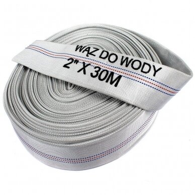 Vandens žarna be antgalių 2", 20 m Vandens žarna be antgalių 2", 20 m