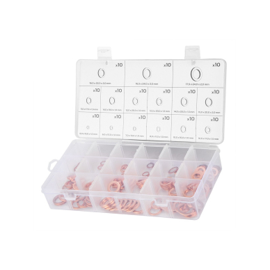 Varinės tarpinės, 150 vnt. rinkinys 3 Varinės tarpinės, 150 vnt. rinkinys 3