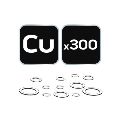 Varinės tarpinės, 300 vnt. 7