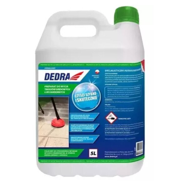 Valymo priemonė grindims, koncentratas Dedra DED8823A65, 5 L 1 Valymo priemonė grindims, koncentratas Dedra DED8823A65, 5 L 1