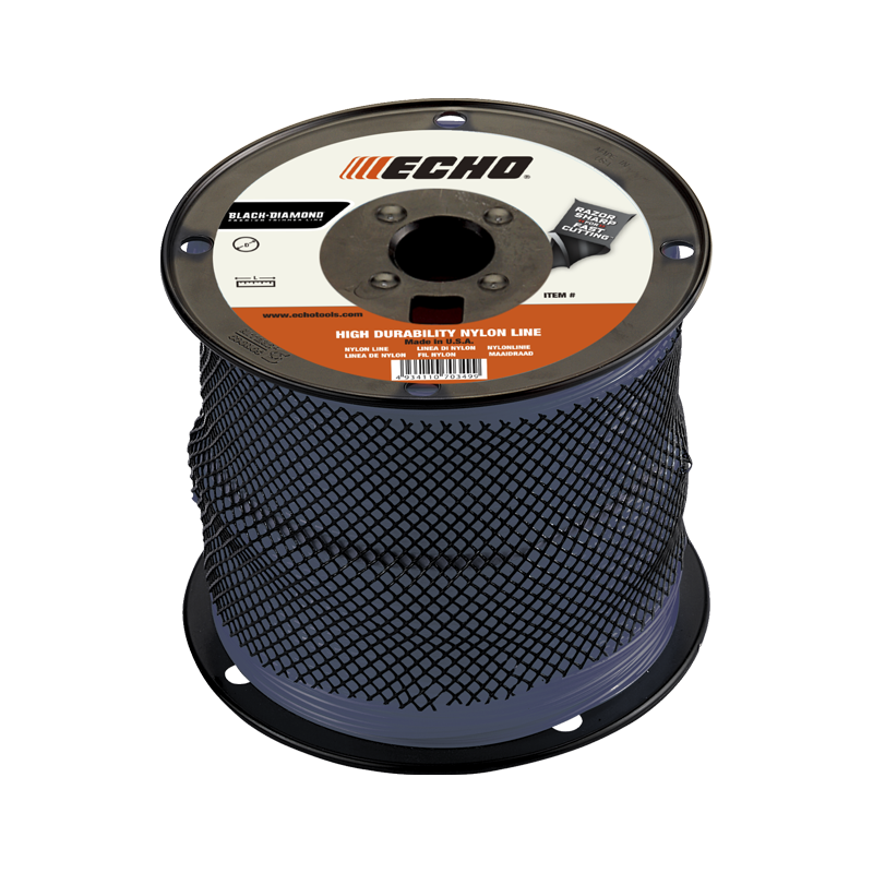 Valas nailoninis ECHO BLACK DIAMOND, 2,41 mm x 269,8 m Valas nailoninis ECHO BLACK DIAMOND, 2,41 mm x 269,8 m