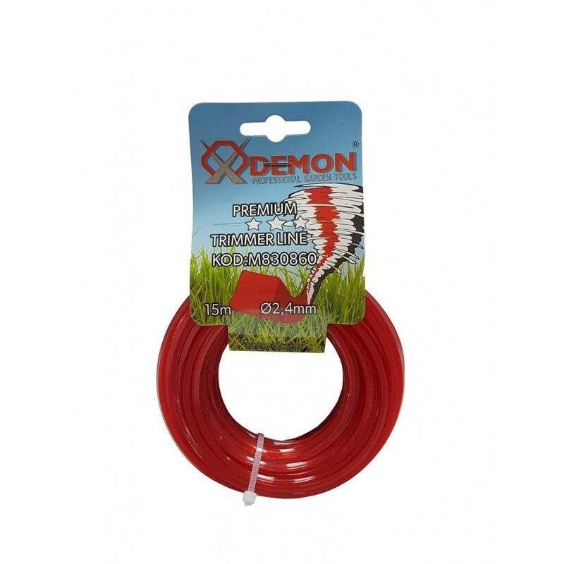 Valas žolei trimeriams | kvadratinis | 2.4 mm x 15 m (M830860)