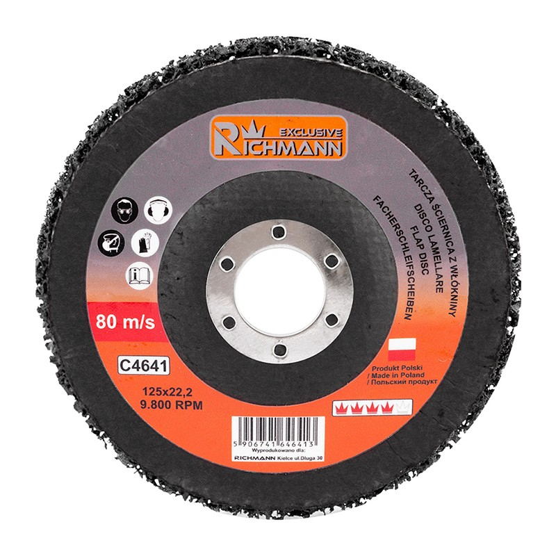 Valymo diskas "Richmann" 125mm Valymo diskas "Richmann" 125mm