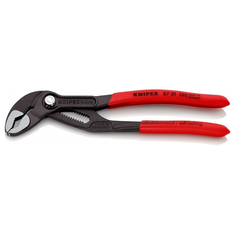 Vamzdinės replės KNIPEX Cobra 8701 180mm Vamzdinės replės KNIPEX Cobra 8701 180mm