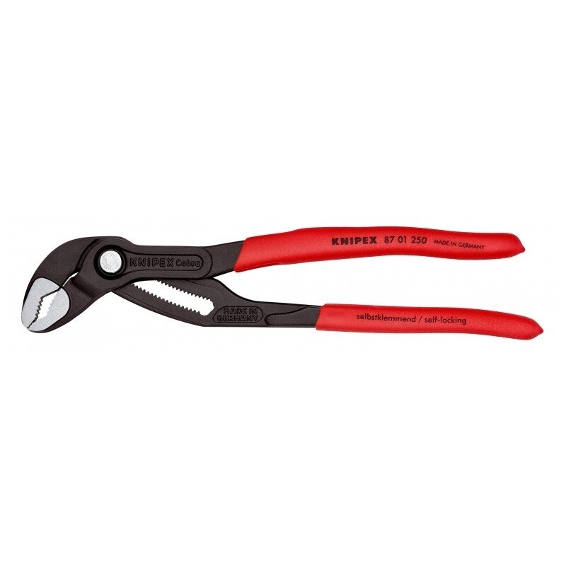 Vamzdinės replės KNIPEX Cobra 8701 250mm Vamzdinės replės KNIPEX Cobra 8701 250mm