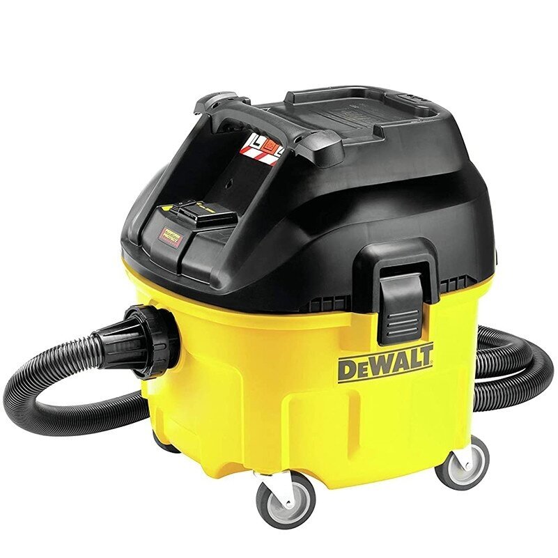 Vakuuminis sauso-drėgno valymo siurblys DeWalt DWV901L-QS, 1400W Vakuuminis sauso-drėgno valymo siurblys DeWalt DWV901L-QS, 1400W