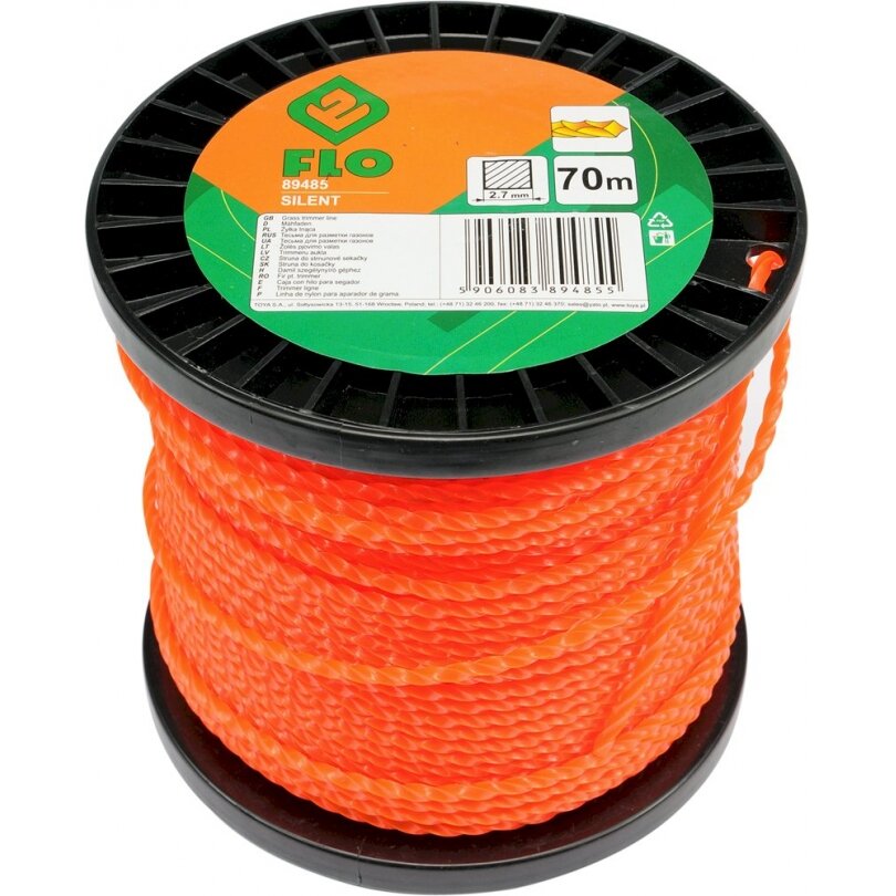 Valas žolei trimeriams | suktas "Silent" | 2.7 mm x 70 m (89485)