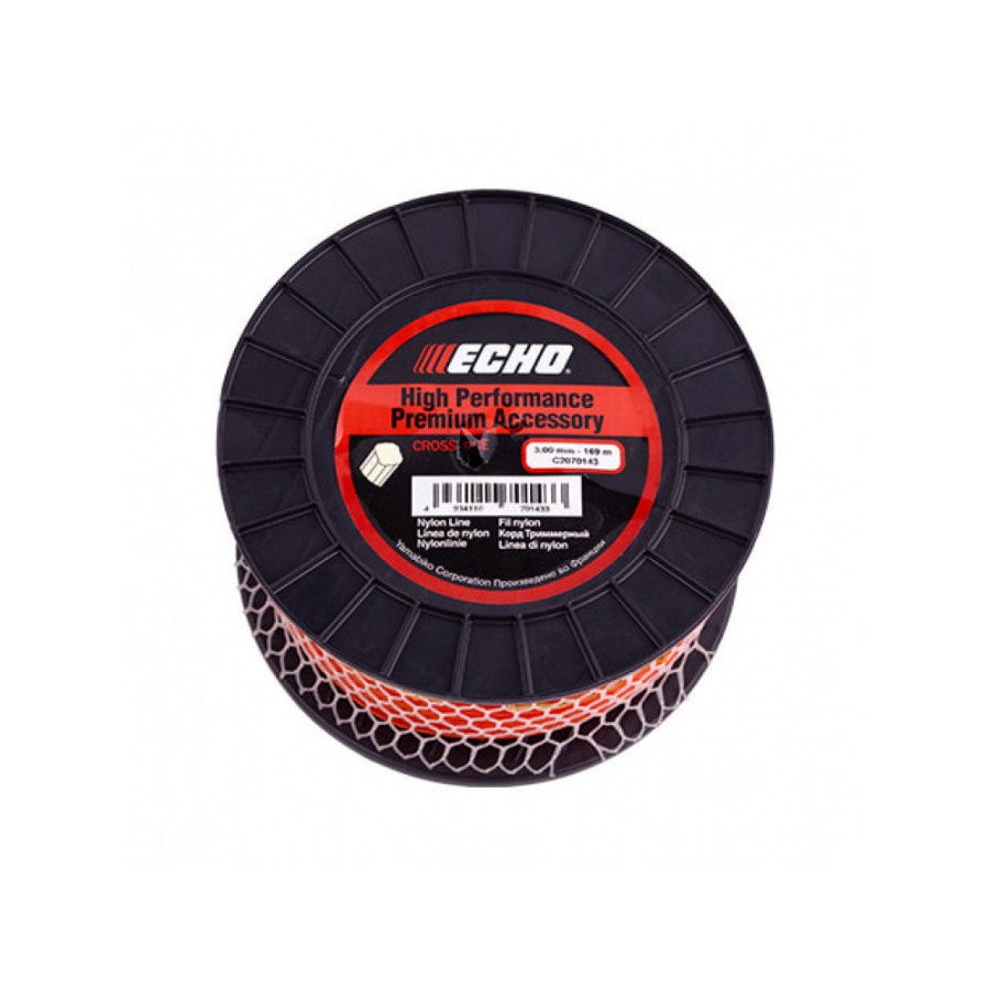 Valas trimeriui ECHO CROSS FIRE 3,0mm x 169m Valas trimeriui ECHO CROSS FIRE 3,0mm x 169m