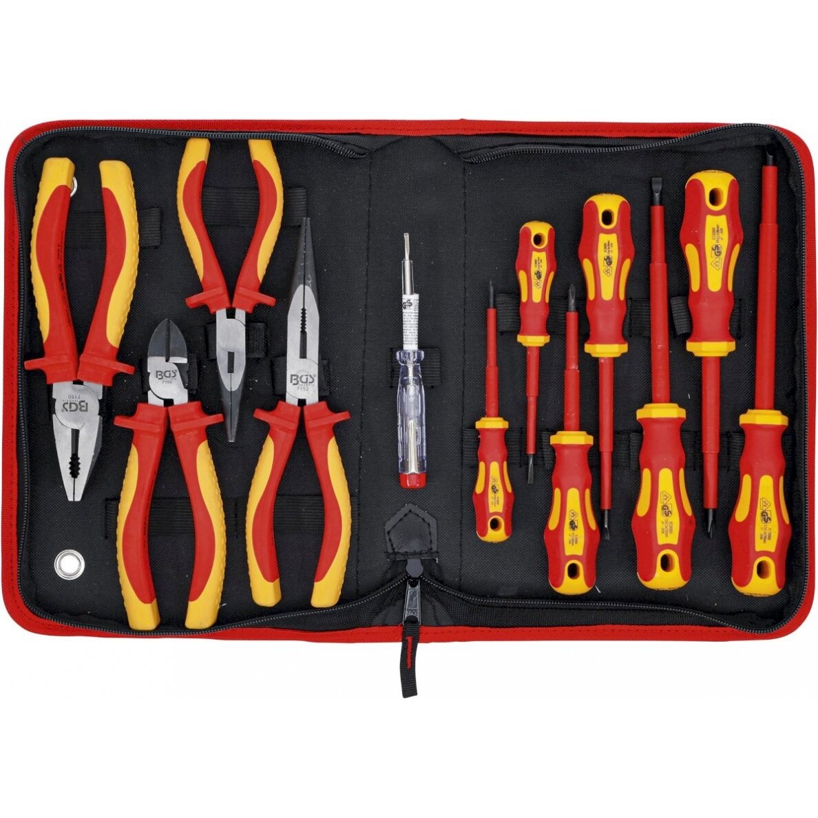 VDE replių / atsuktuvų rinkinys | 12 vnt. (7140)