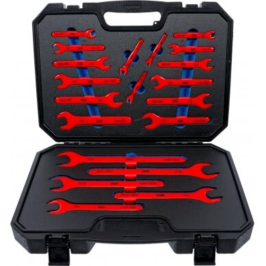 VDE atvirų raktų rinkinys | 6 - 32 mm | 20 vnt. (71085) 1 VDE atvirų raktų rinkinys | 6 - 32 mm | 20 vnt. (71085) 1