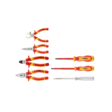 VDE įrankių rinkinys 7 vnt. 1 VDE įrankių rinkinys 7 vnt. 1