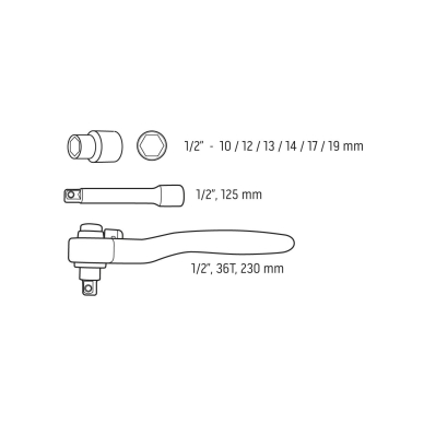 VDE lizdų rinkinys, 8 vnt. 3