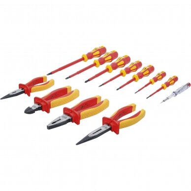 VDE replių / atsuktuvų rinkinys | 12 vnt. (7140) 1 VDE replių / atsuktuvų rinkinys | 12 vnt. (7140) 1