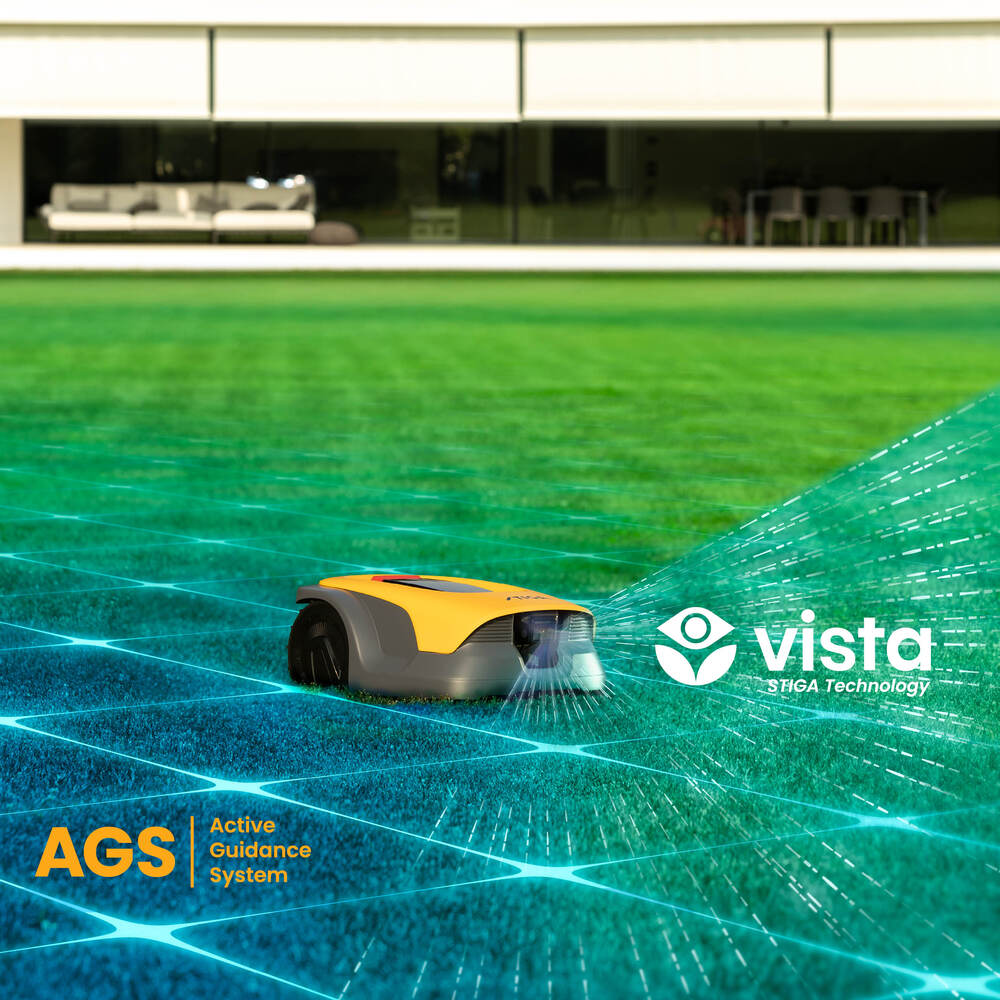 Vejos pjovimo robotas Stiga Vista A 25v, 25 arams 14 Vejos pjovimo robotas Stiga Vista A 25v, 25 arams 14