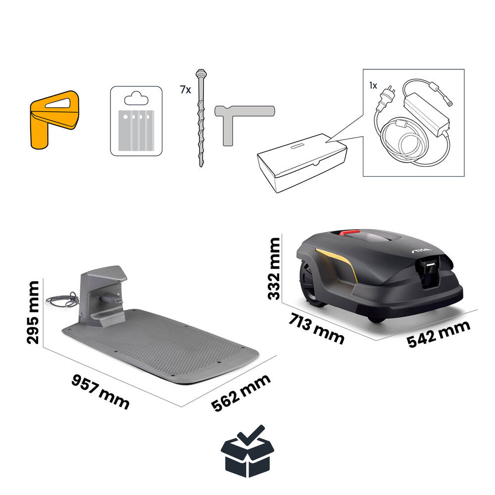 Vejos pjovimo robotas Stiga Vista A 140v, 140 arų / 1,4ha 19 Vejos pjovimo robotas Stiga Vista A 140v, 140 arų / 1,4ha 19