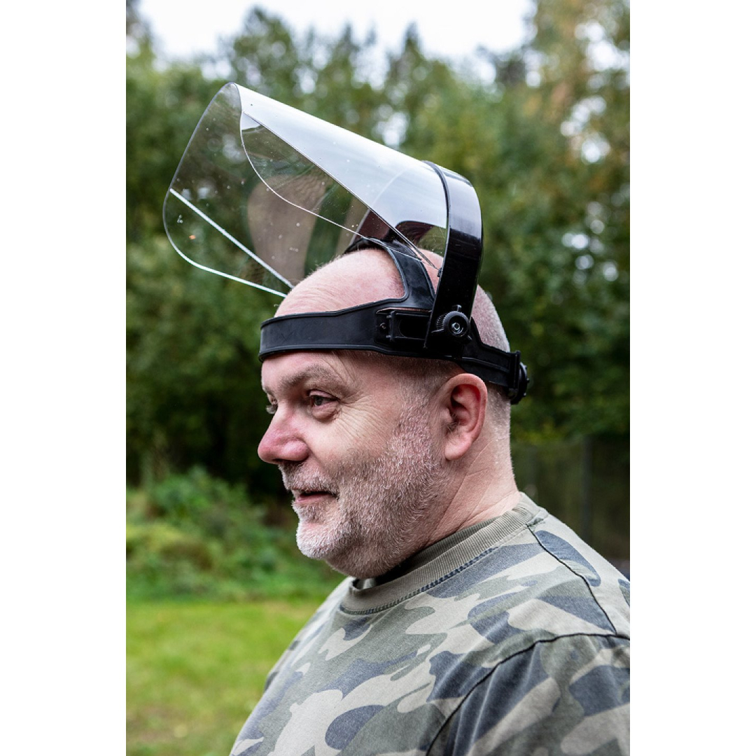 Veido skydelis, 1 mm storio (keičiamas apsauginis stiklas) 1