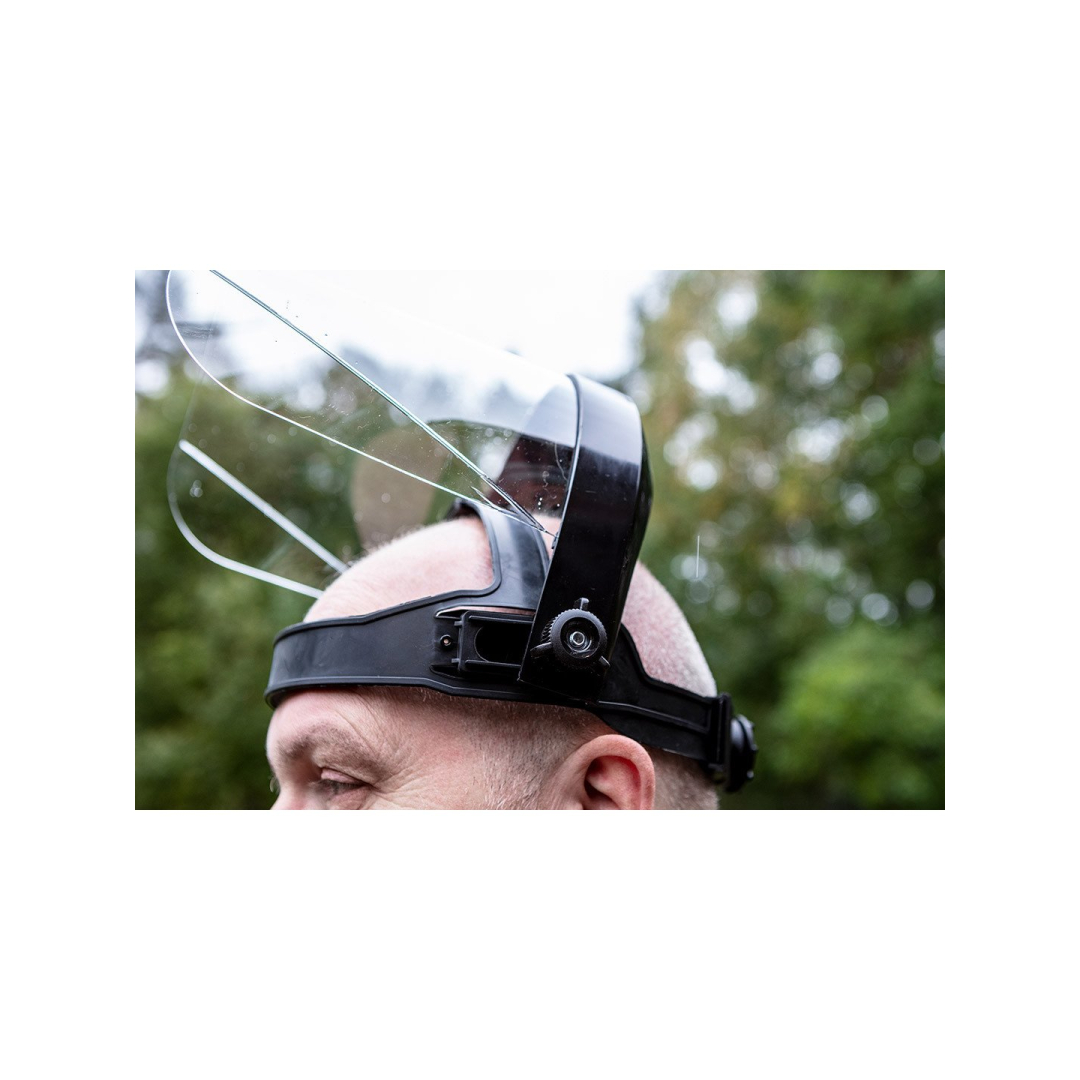 Veido skydelis, 1 mm storio (keičiamas apsauginis stiklas) 2