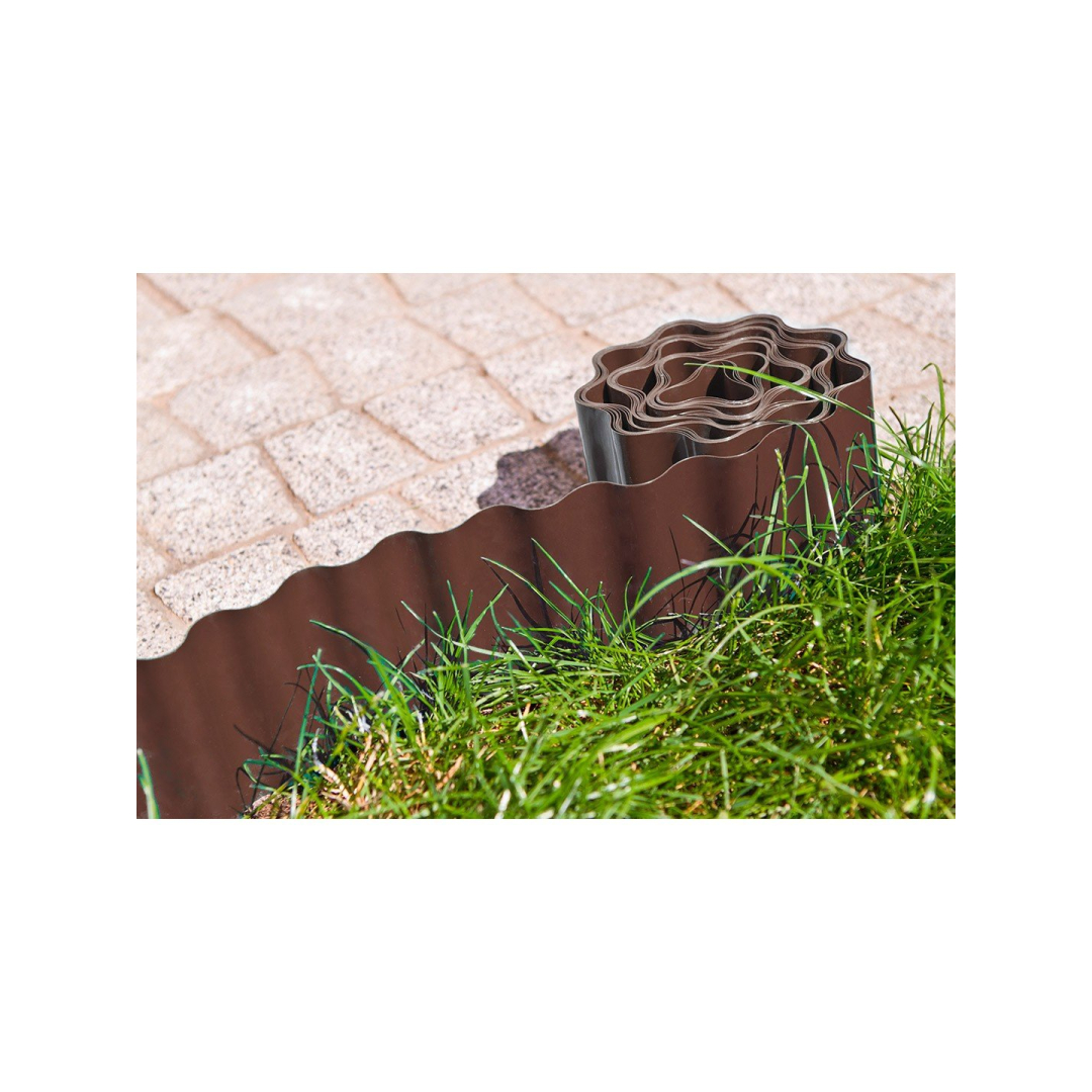 Vejos krašto juosta 10cm x 9 m, ruda 1