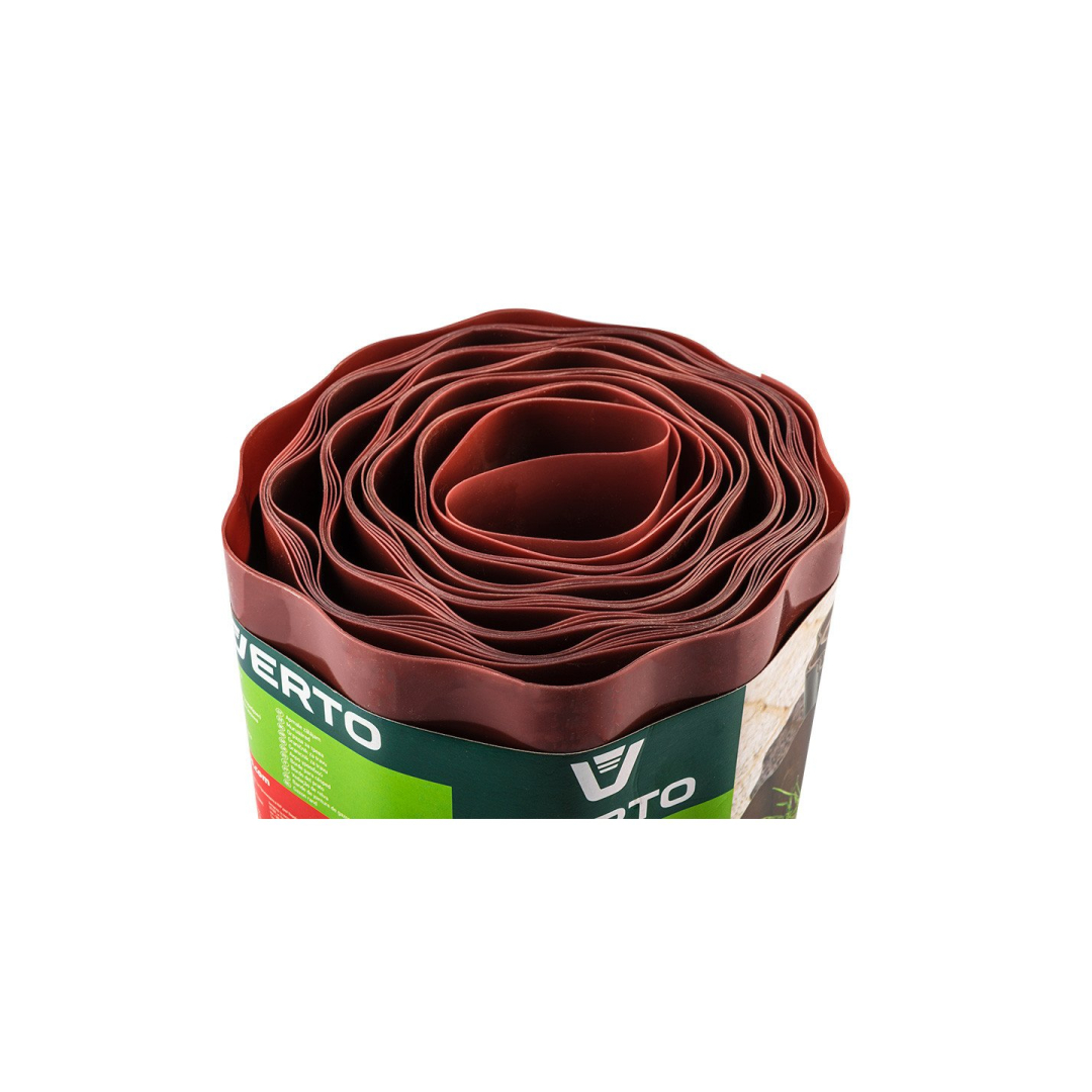 Vejos krašto juosta 10cm x 9 m, ruda 2 Vejos krašto juosta 10cm x 9 m, ruda 2