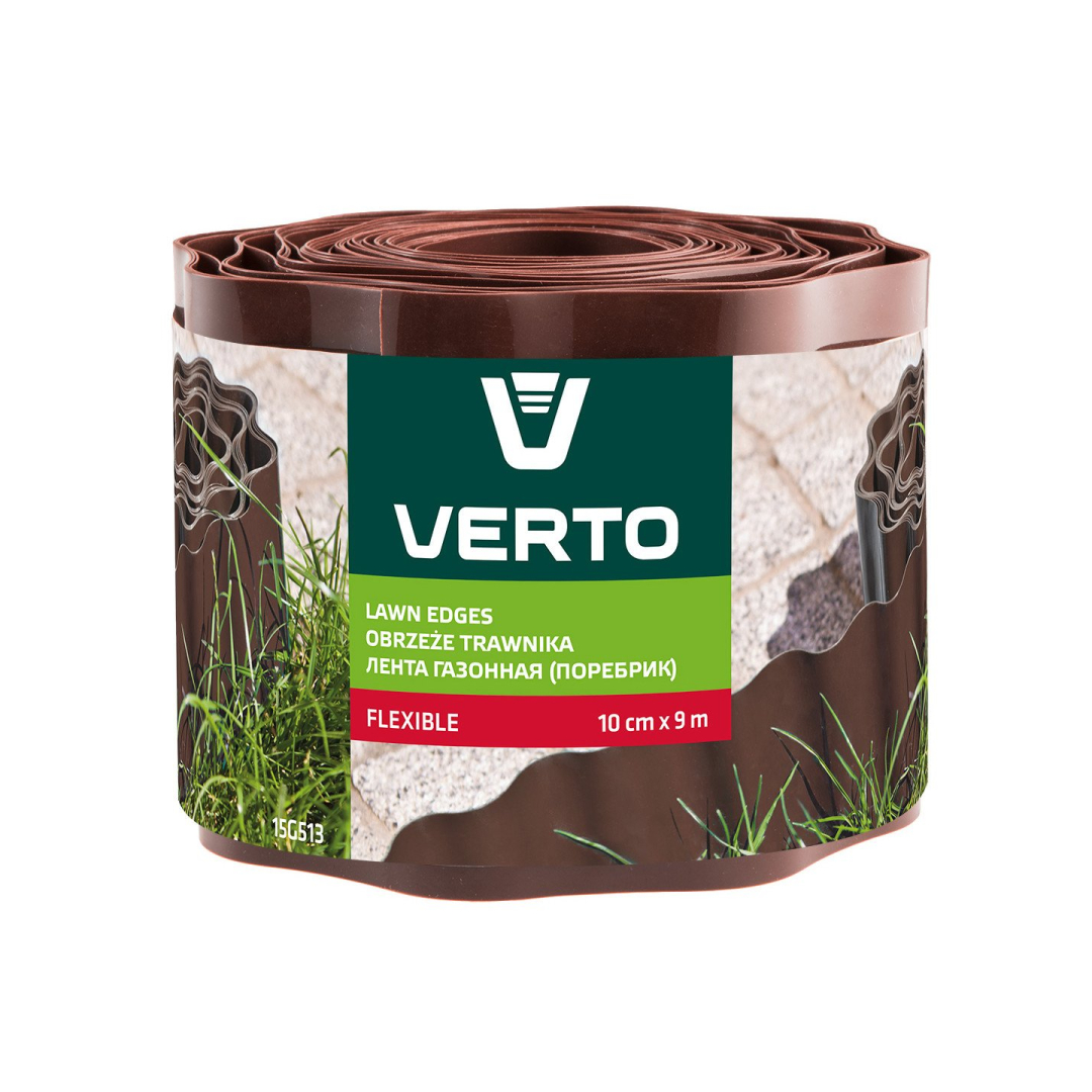 Vejos krašto juosta 10cm x 9 m, ruda Vejos krašto juosta 10cm x 9 m, ruda