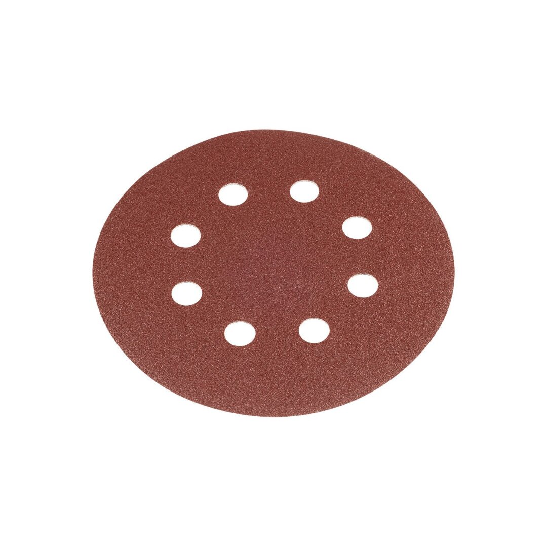 „Velcro“ šlifavimo diskai 125 mm, p240, 5 vnt, su 8 skylėmis 3