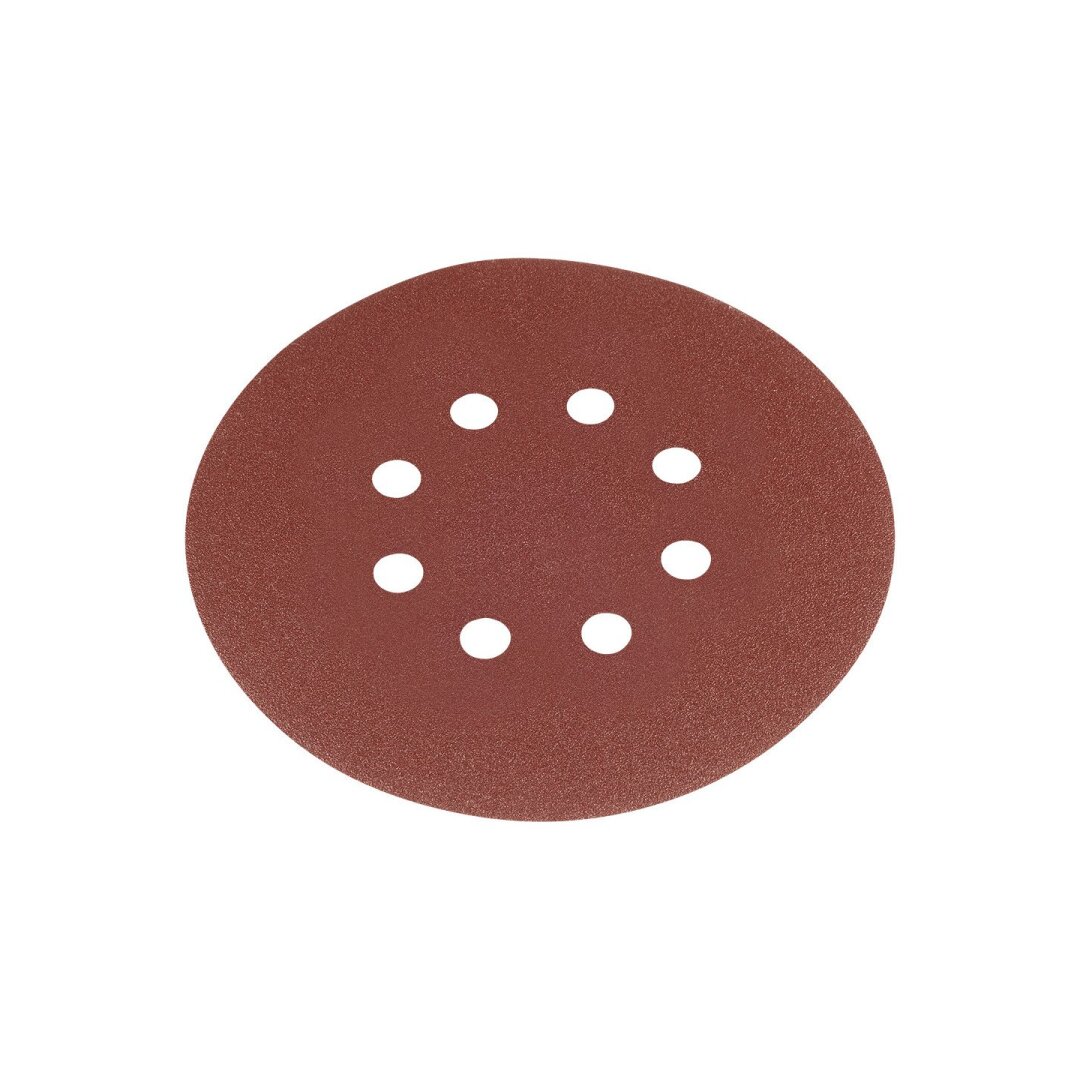 „Velcro“ šlifavimo diskai 150 mm, P100, 5 vnt, su 8 skylėmis 3 „Velcro“ šlifavimo diskai 150 mm, P100, 5 vnt, su 8 skylėmis 3