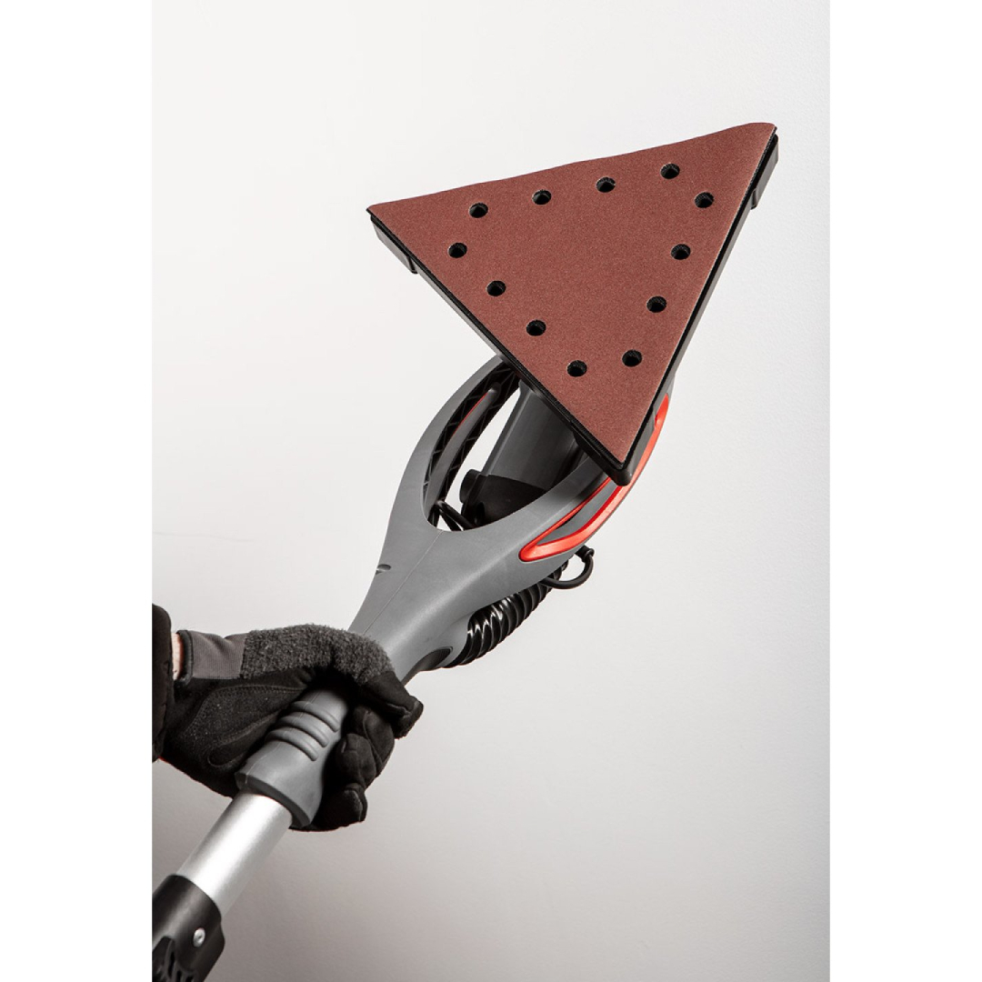 Velcro šlifavimo popierius K120, trikampis su 12 skylių, 5vnt šlifuokliui 59G264 2