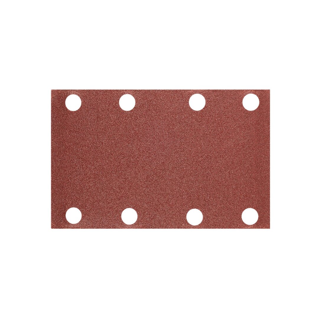 „Velcro“ šlifavimo popierius, stačiakampis 80 x 130 mm, P120, 5 vnt, su 8 skylėmis 04-623 2 „Velcro“ šlifavimo popierius, stačiakampis 80 x 130 mm, P120, 5 vnt, su 8 skylėmis 04-623 2