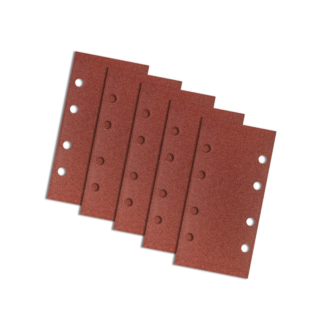 Velcro švitrinis popierius 93 x 185 mm, K100, 5 vnt., su skylutėmis 1 Velcro švitrinis popierius 93 x 185 mm, K100, 5 vnt., su skylutėmis 1