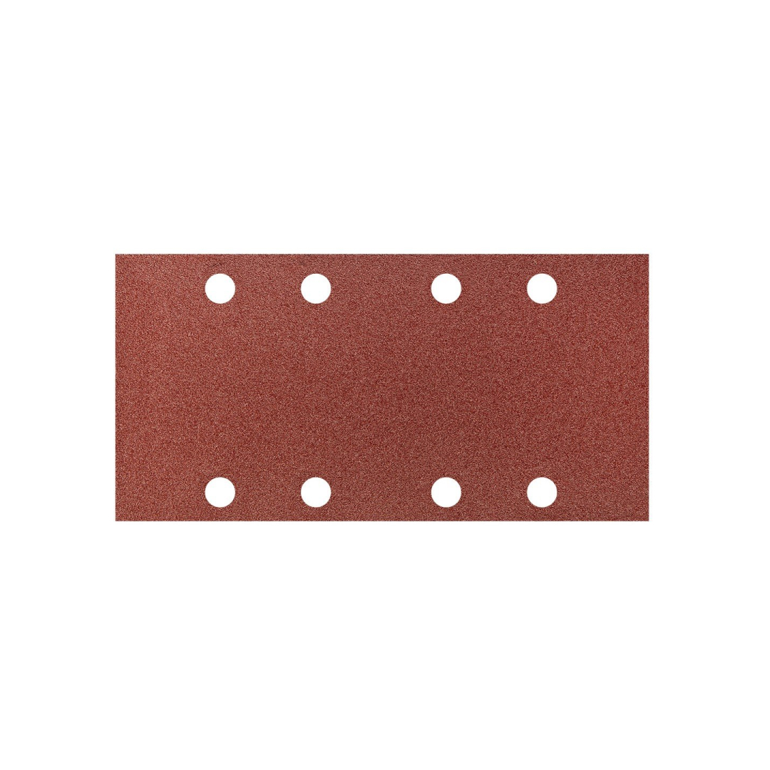 Velcro švitrinis popierius 93 x 185 mm, K120, 5 vnt., su skylutėmis Velcro švitrinis popierius 93 x 185 mm, K120, 5 vnt., su skylutėmis