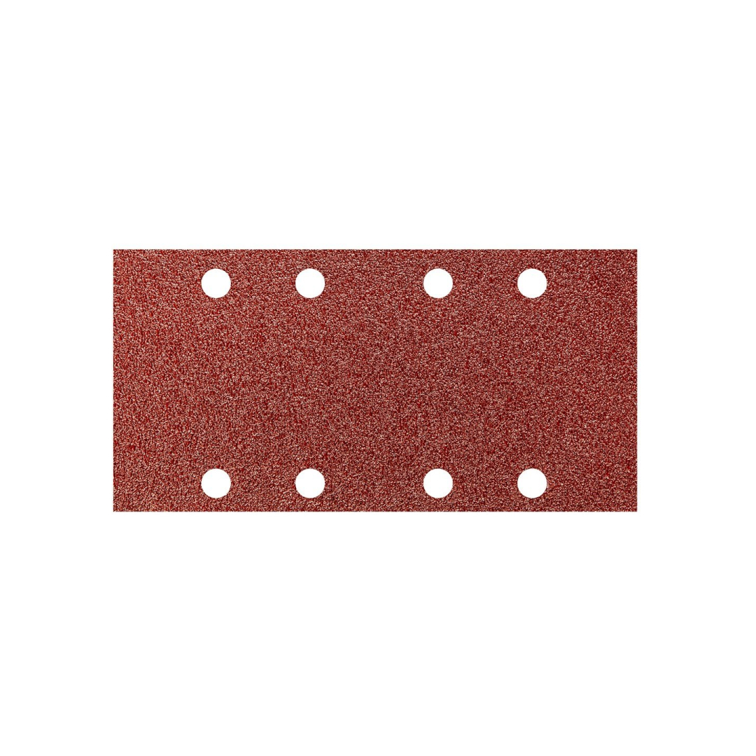 Velcro švitrinis popierius 93 x 185 mm, K40, 5 vnt., su skylutėmis